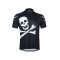 Custom Mens Skull Breathable Bicycle Suit Personalized Printing Short Sleeve Cycling Jersey Set