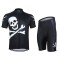 Custom Mens Skull Breathable Bicycle Suit Personalized Printing Short Sleeve Cycling Jersey Set