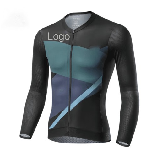 New Style Long Sleeve Cycling Uniform Sublimation Printing Cycling Jersey Men Quick Drying Cycling Wear