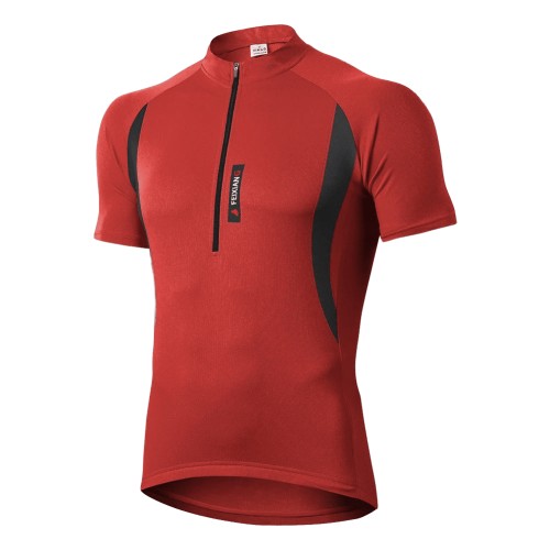 Wholesale Custom Quick Dry Breathable Polyester Spandex Cycling Jersey With Short Sleeve Wholesale Sublimation Sports Jersey