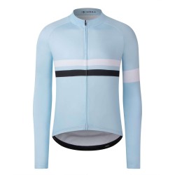Custom Cycling Sweatshirt Long Sleeve Bicycle Tops Quick Dry Breathable Biking Shirt Back Reflective Moisture-wicking Jersey