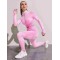 Women&#39;s Quick-dry Yoga Set Long Sleeve Top And Pants For Running And Training