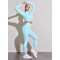 Women&#39;s Quick-dry Yoga Set Long Sleeve Top And Pants For Running And Training