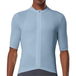 Men's Upf50+ Lightweight Polyester Cycling Jersey Quick Drying Breathable Half Sleeve Moisture Wicking Road Bike Wear