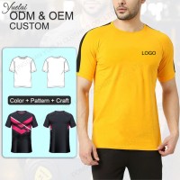 Clothing Custom Summer Sports Leisure Fitness Moisture Wicking T Shirt Training Running Quick Drying Breathable Men&#39;s T-shirts