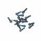 Grade 10.9 High-strength Mushroom Head With Pad Two Combination Screws Bicycle Brake Lever Crank Cover Electric
