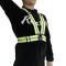 High Visibility Neon Yellow Safety Vest For Outdoor Activities Like Running Jogging Walking Cycling Customizable Logo Support