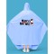 Oem Wholesale Custom Wholesale Single Adults Riding Rain Waterproof Oxford Cloth Bike Bicycle Poncho With Cartoon Pattern