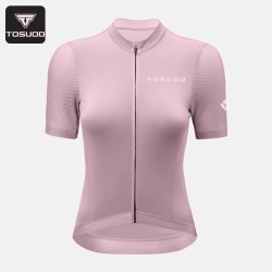 Tosuod Women&#39;s Summer Cycling Top Quick-drying Sweat-wicking Sunscreen &amp; Breathable Base Layer For Road Bike Riding