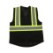 High-visibility Reflective Vest With Multi-pockets For Nighttime Cycling Safety Clothing For Traffic And Road Maintenance