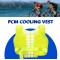 Trending Body Cooling Ice Jacket Pcm Cooling Vest With Phase Change Material For Outdoor Cycling Biking
