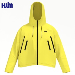 Men's Outdoor Camping High Visibility Windproof Softshell Jackets Cycling Sports Training Running Waterproof Fluorescent Jacket