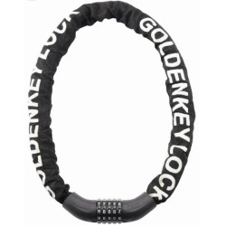 Bike Combination Lock,5 Digit Combination Chain Lock For Bicycle/motorbike/scooter