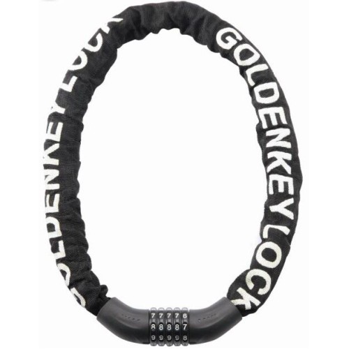 Bike Combination Lock,5 Digit Combination Chain Lock For Bicycle/motorbike/scooter