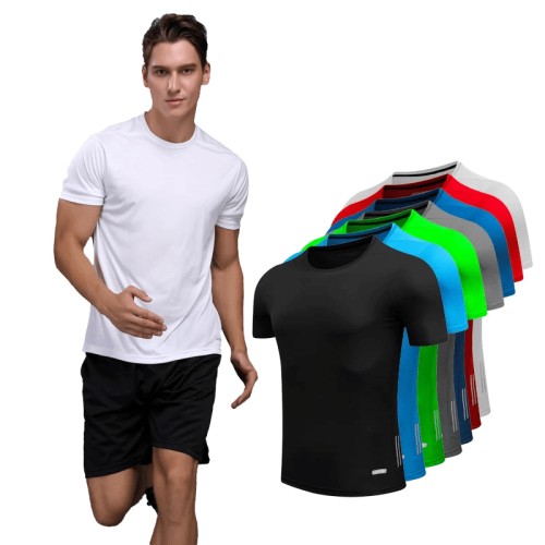 Upf 50+ Custom 100% Polyester Mesh Marathon Finisher Quick Dry Soft Men&#39;s T Shirts Custom Tshirts With Logo Custom Logo Printed