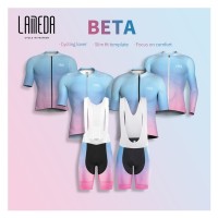 Lameda Men Women Breathable Cycling Jersey Set Custom Cycling Jersey Comfort Plus Size Cycling Clothing With Low Moq