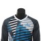 Factory Long Sleeve Low Moq Custom Mtb Jersey,Outdoor Cool Blue Downhill Jersey
