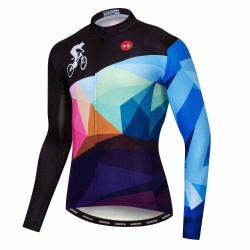 Custom Outdoor Sports Cycling Jersey Autumn Bicycle Cycling Clothing Long Sleeve Mtb Jersey Shirt Bike Jersey Ciclismo