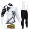Warm Winter Thermal Fleece Cycling Clothes Men&#39;s Jersey Suit Outdoor Riding Bike Mtb Clothing Bib Pants Set Triathlon