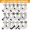 Oem Custom Logo White Black Bamboo Crew Socks With Packaging High Quality Sports Socks Cotton Basketball Socks Elites