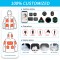 Electric Body Warmer Heating T-shirt Running Heated Bike Jackets Heated Motorcycle Jacket