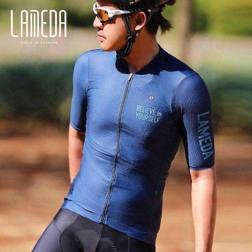 Lameda Odm Design Your Own Cycling Jersey Sportswear Italian Fabric Wholesale Custom Cycling Clothing